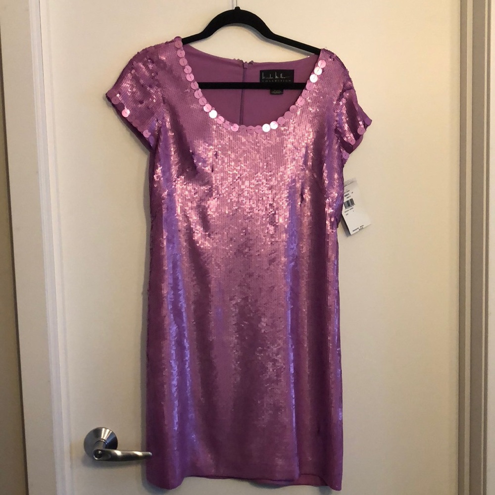Nicole Miller full sequin dress